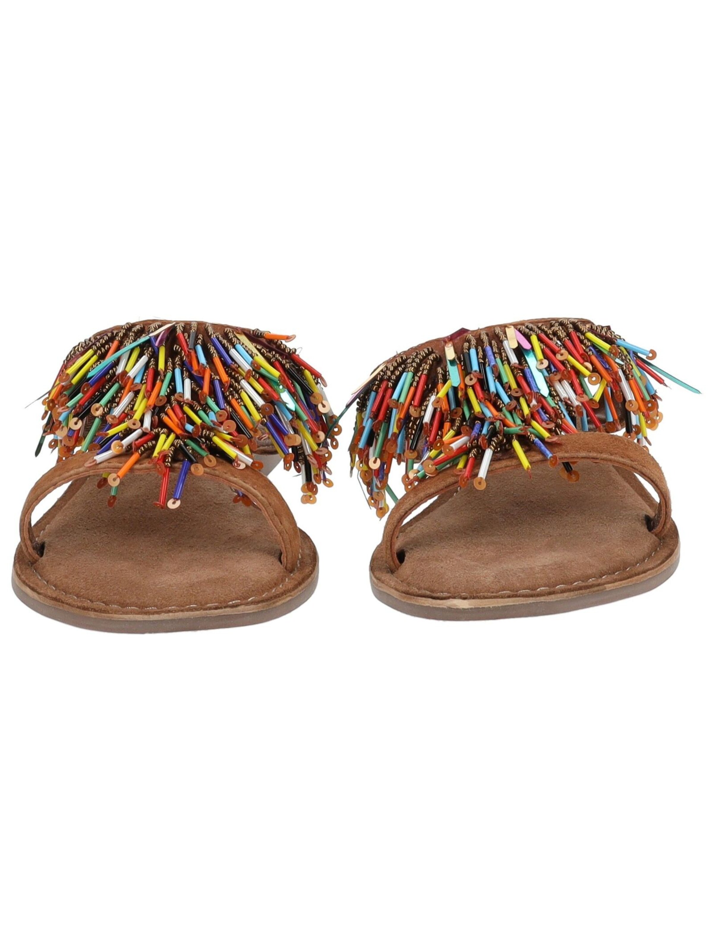 LAZAMANI Mules in Brown