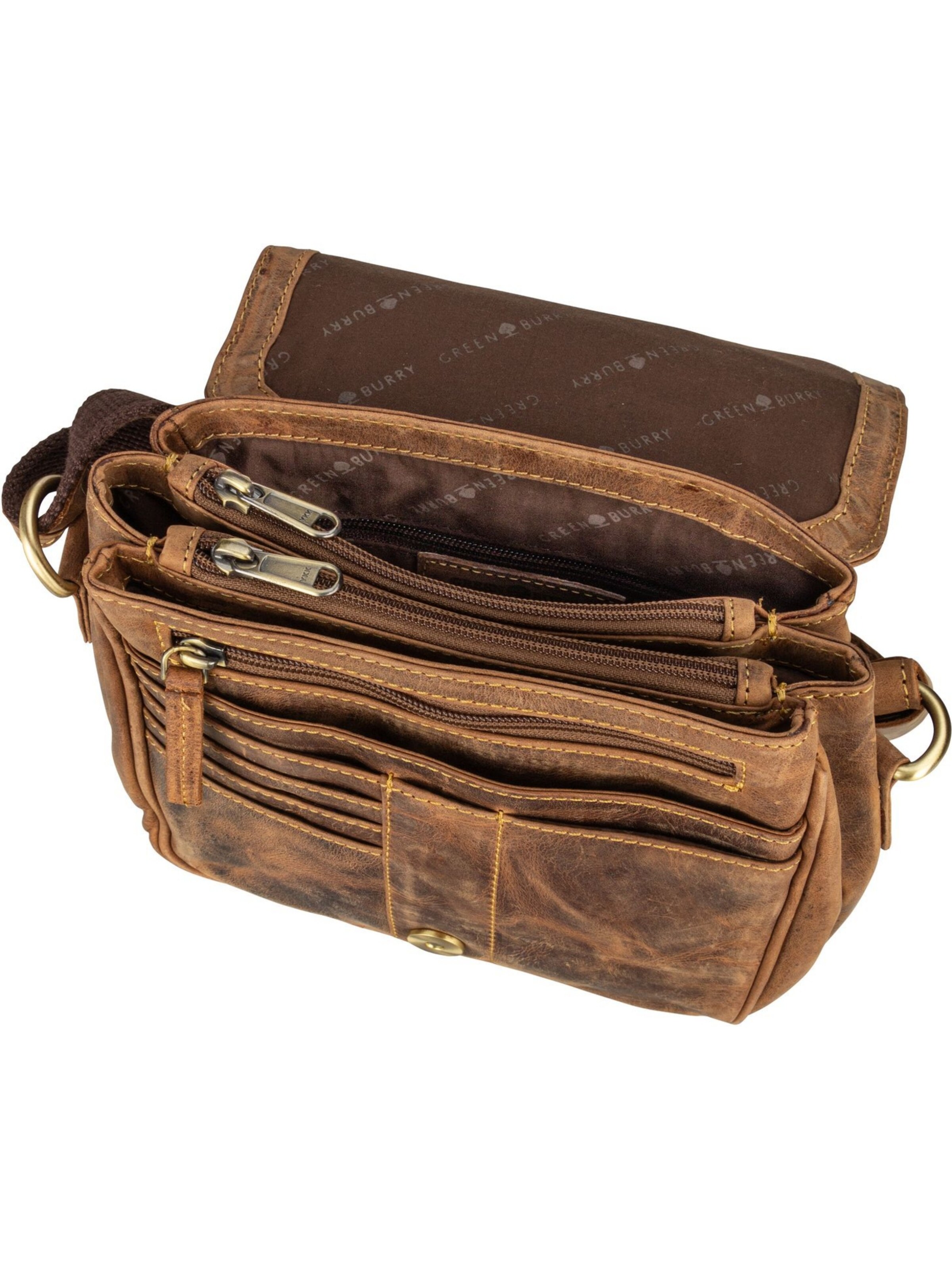 Sac à bandoulière 'Vintage' GREENBURRY en marron