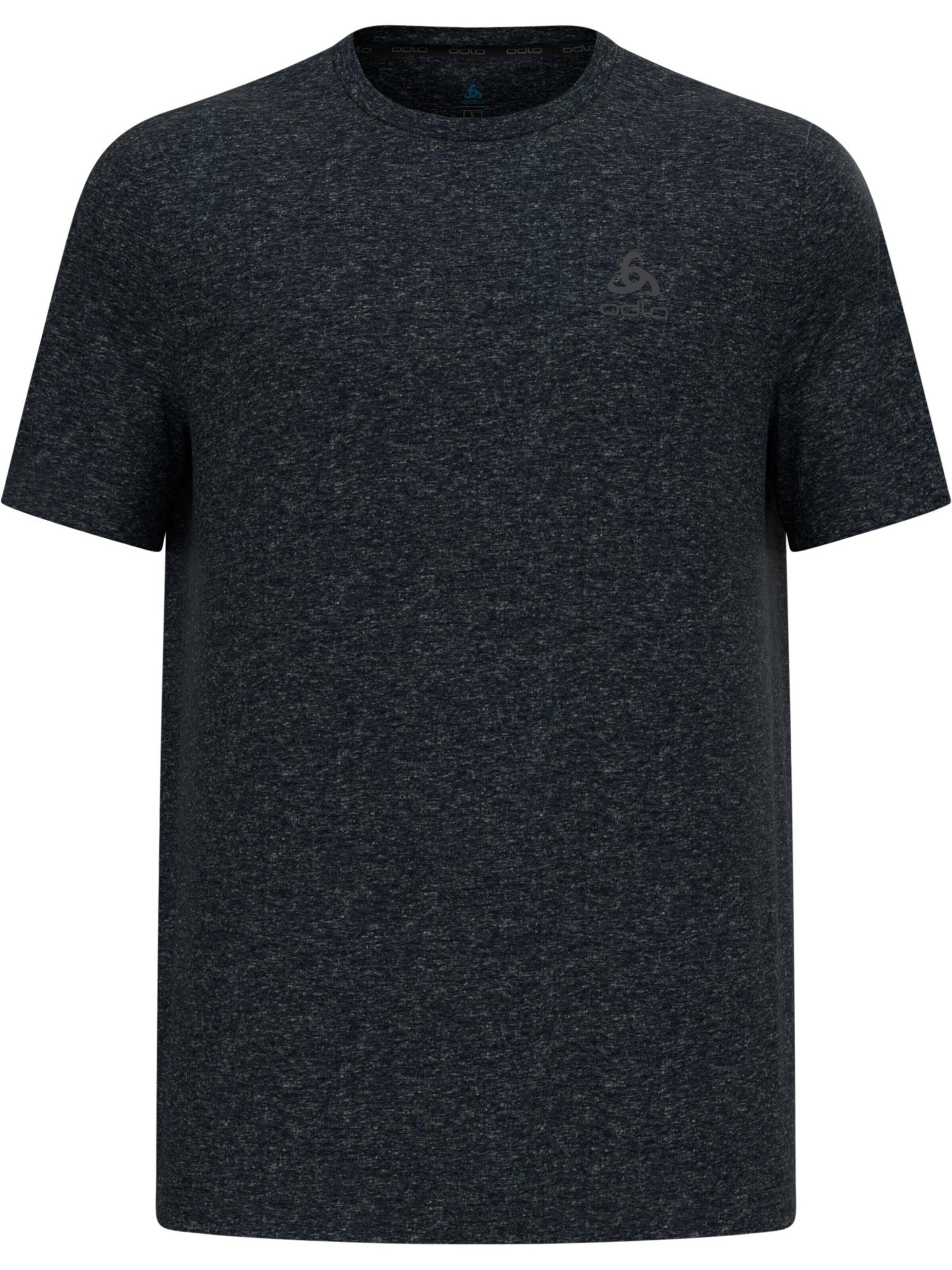 ODLO Funktionsshirt 'ESSENTIAL LINENCOOL'‌ in Schwarz: Vorderseite