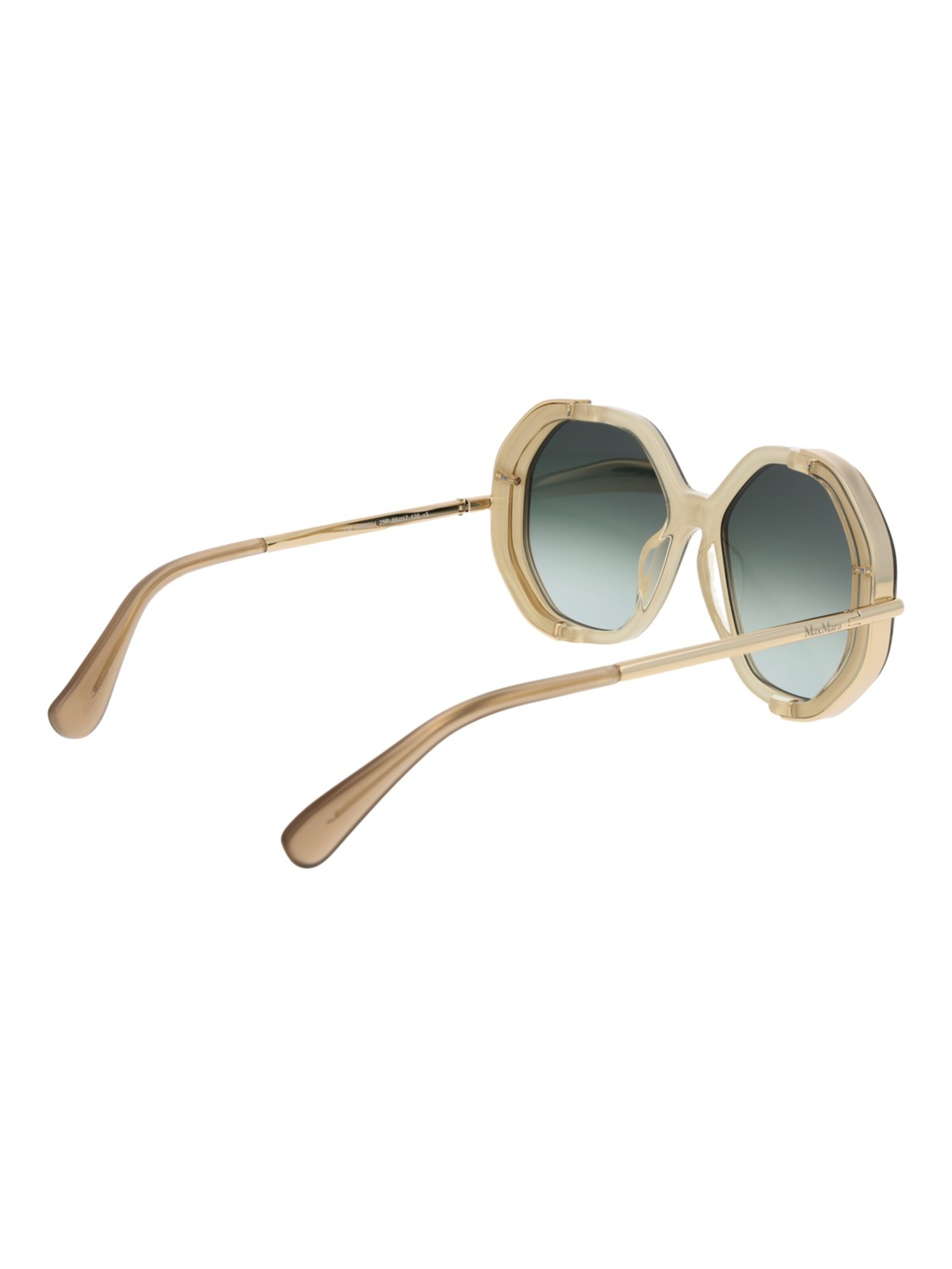 Lunettes de soleil Max Mara en beige