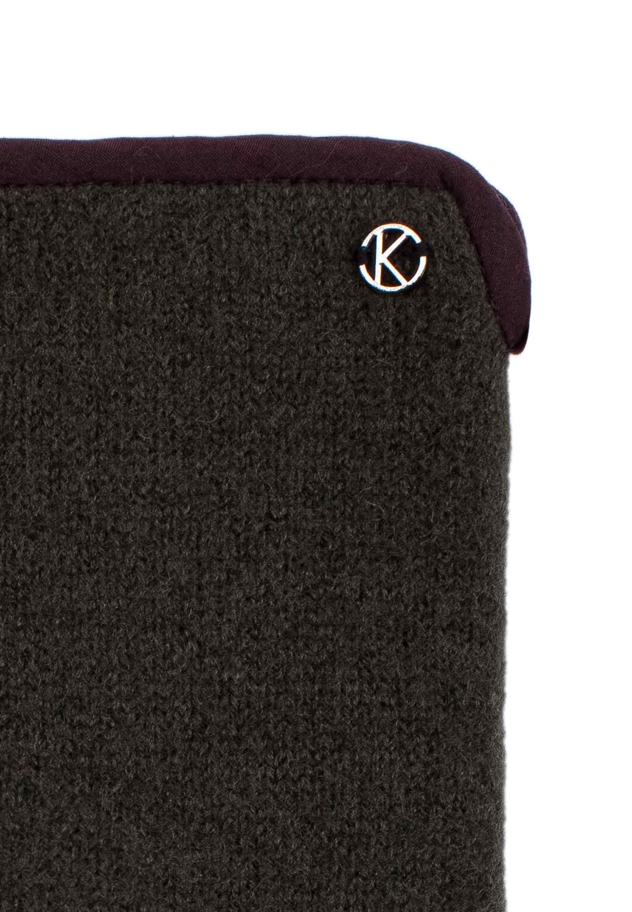 KESSLER Full Finger Gloves 'Sasha' in Green