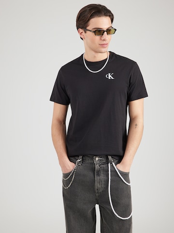 Calvin Klein Jeans Tričko 'CLASSIC' – černá