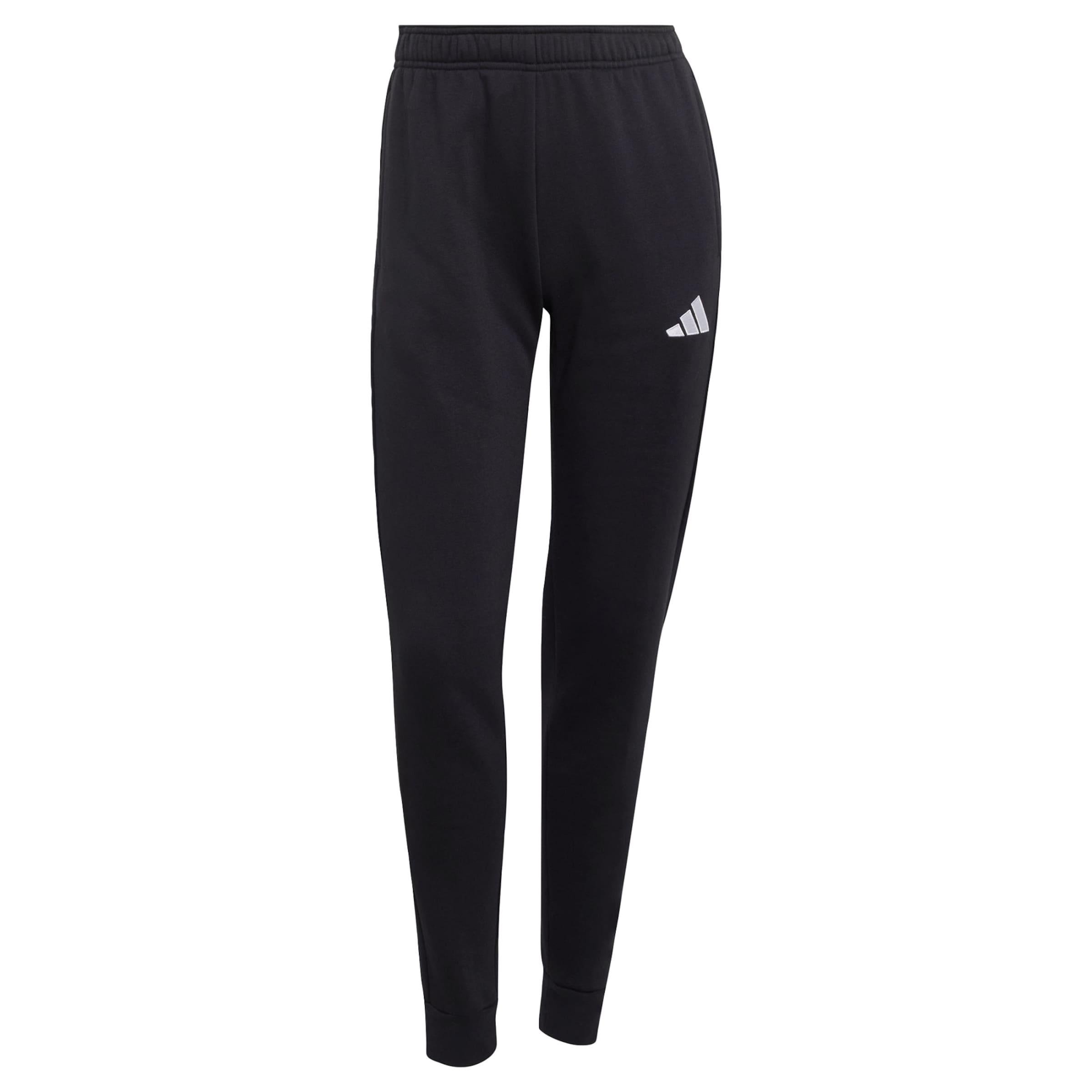 Effilé Pantalon de sport 'Entrada26' ADIDAS PERFORMANCE en noir : devant