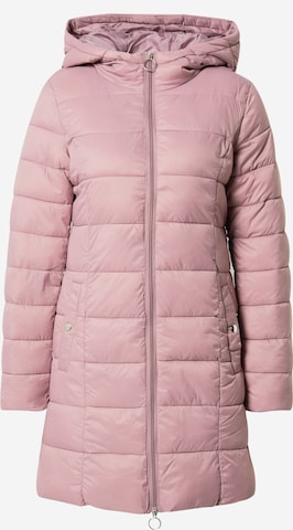 JDY Between-Seasons Coat 'ZULU' in Pink: front
