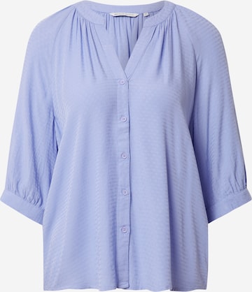 TOM TAILOR DENIM Blouse in Blue: front