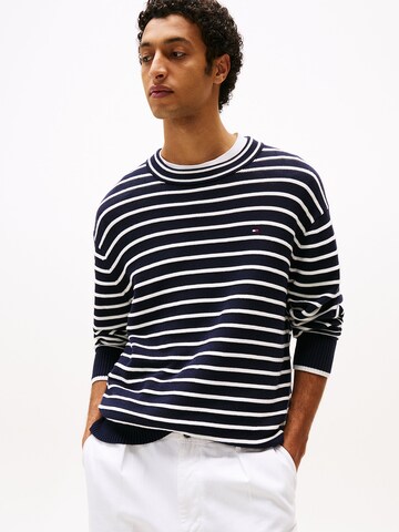 TOMMY HILFIGER Trui 'Breton' in Blauw: voorkant