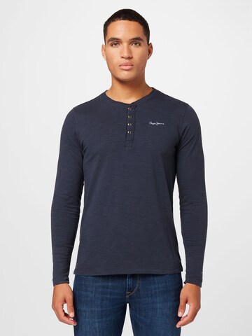 Pepe Jeans Shirt 'Thane' in Blauw: voorkant