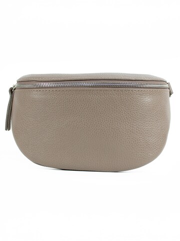 lePelou Gürteltasche 'TONI medium' in Grau: Vorderseite