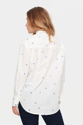 Chemisier 'Dianne' SAINT TROPEZ en blanc