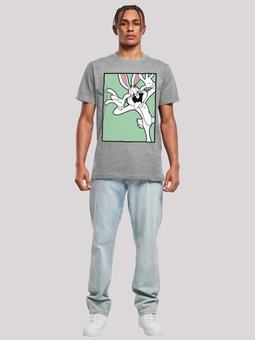 T-Shirt 'Looney Tunes Bugs Bunny' F4NT4STIC en gris