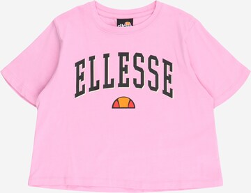 ELLESSE Shirt 'Ciciano' in Roze: voorkant