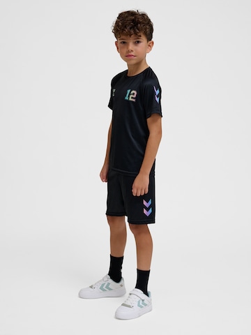 Hummel Performance shirt 'Shimmer' in Black