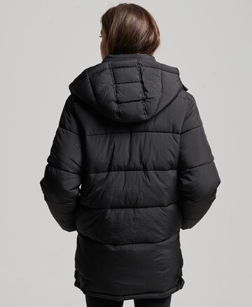 Superdry Winterjas 'EXPEDITION COCOON' in Zwart