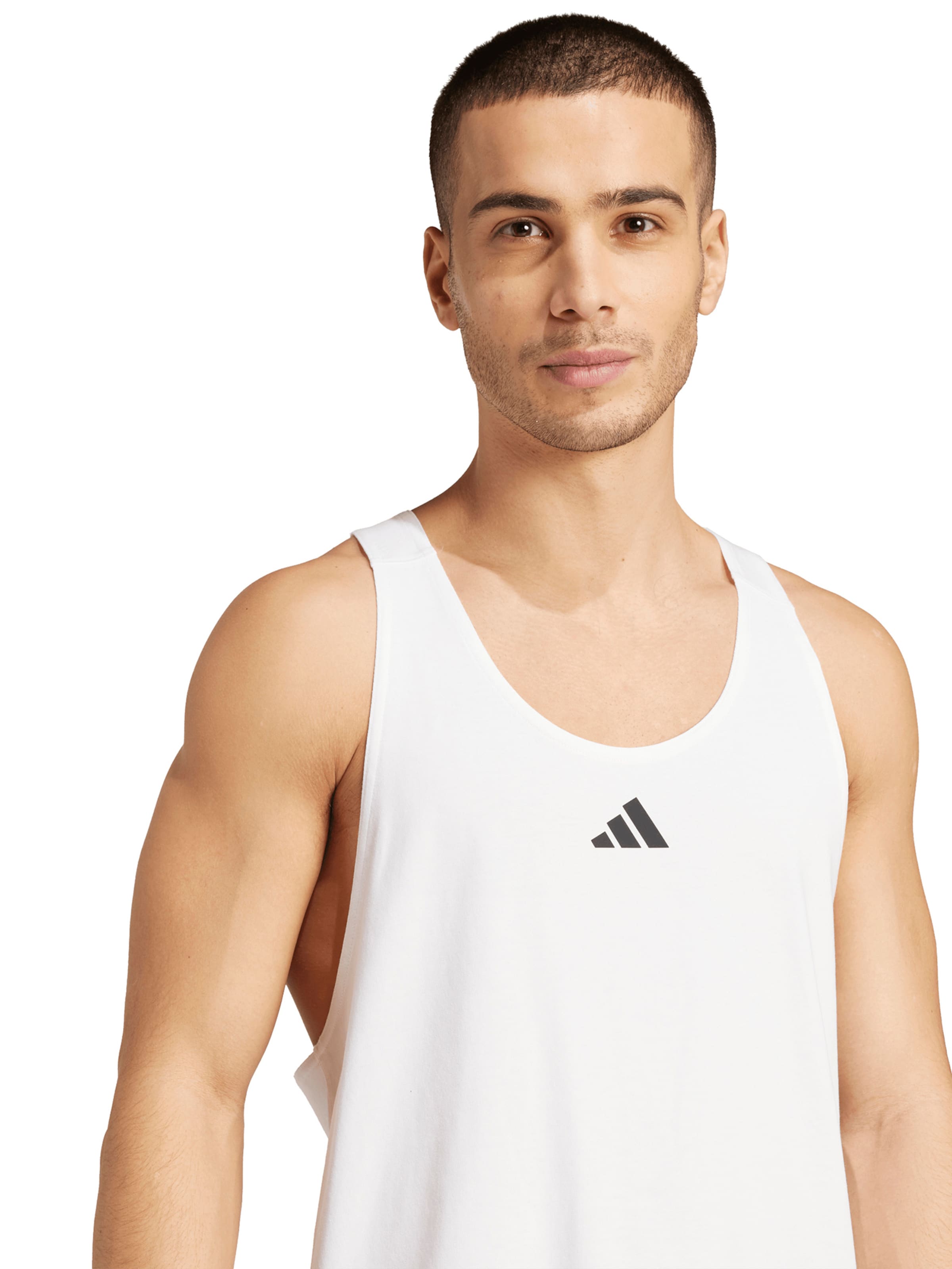 ADIDAS PERFORMANCE Sporttop 'Power' in Weiß