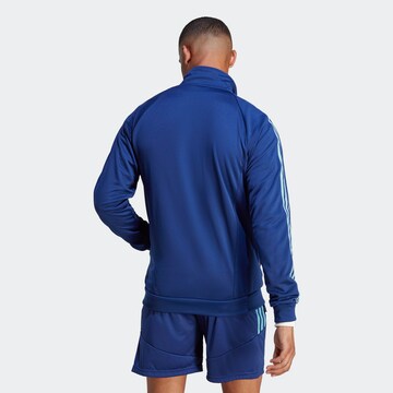 ADIDAS SPORTSWEAR - Sudadera con cremallera deportiva 'Tiro' en azul