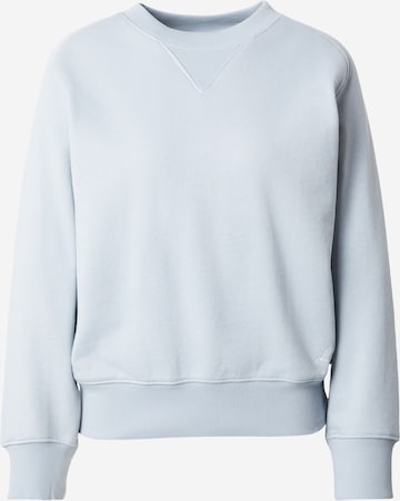 Bluză de molton de la Lee pe albastru: față