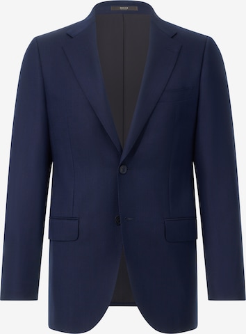 mėlyna Boggi Milano Standartinis modelis Dalykinio stiliaus švarkas: priekis