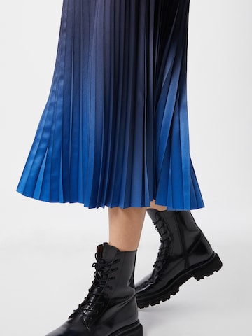 COMMA Normalny krój Spódnica w kolorze niebieski