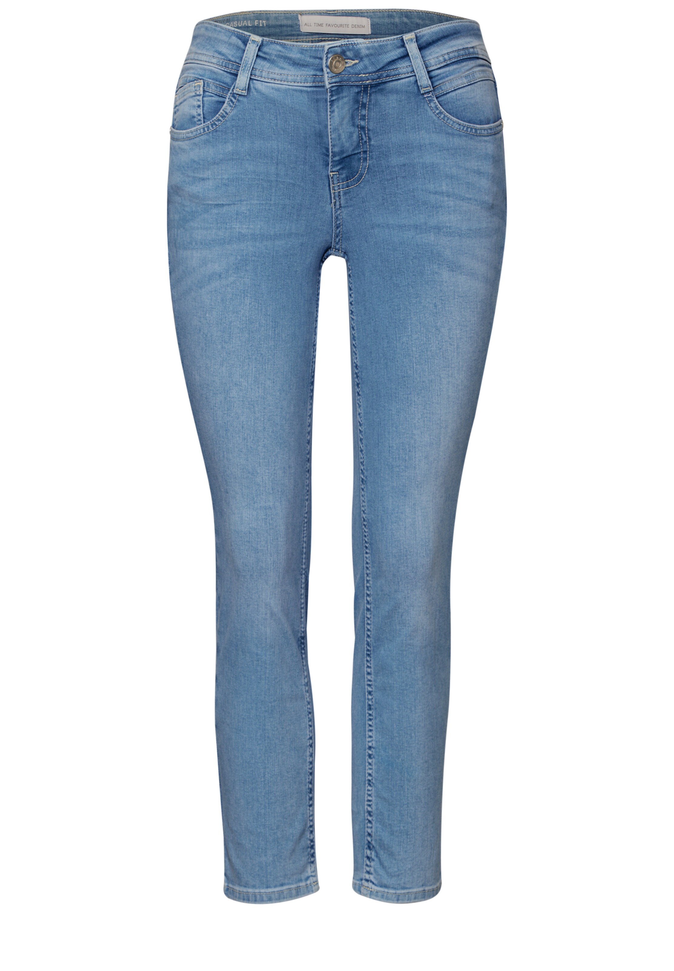 STREET ONE Regular Jeans in Blue: front