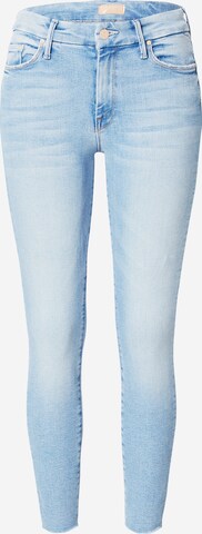 Slimfit Jeans 'THE LOOKER ANKLE FRAY' di MOTHER in blu: frontale