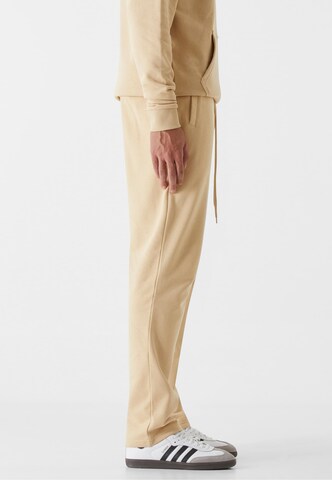 9N1M SENSE Loose fit Trousers 'Essential' in Beige