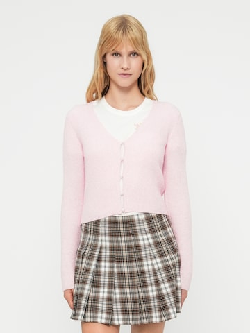 ONLY Kardigan 'ONLRICA' – pink: přední strana