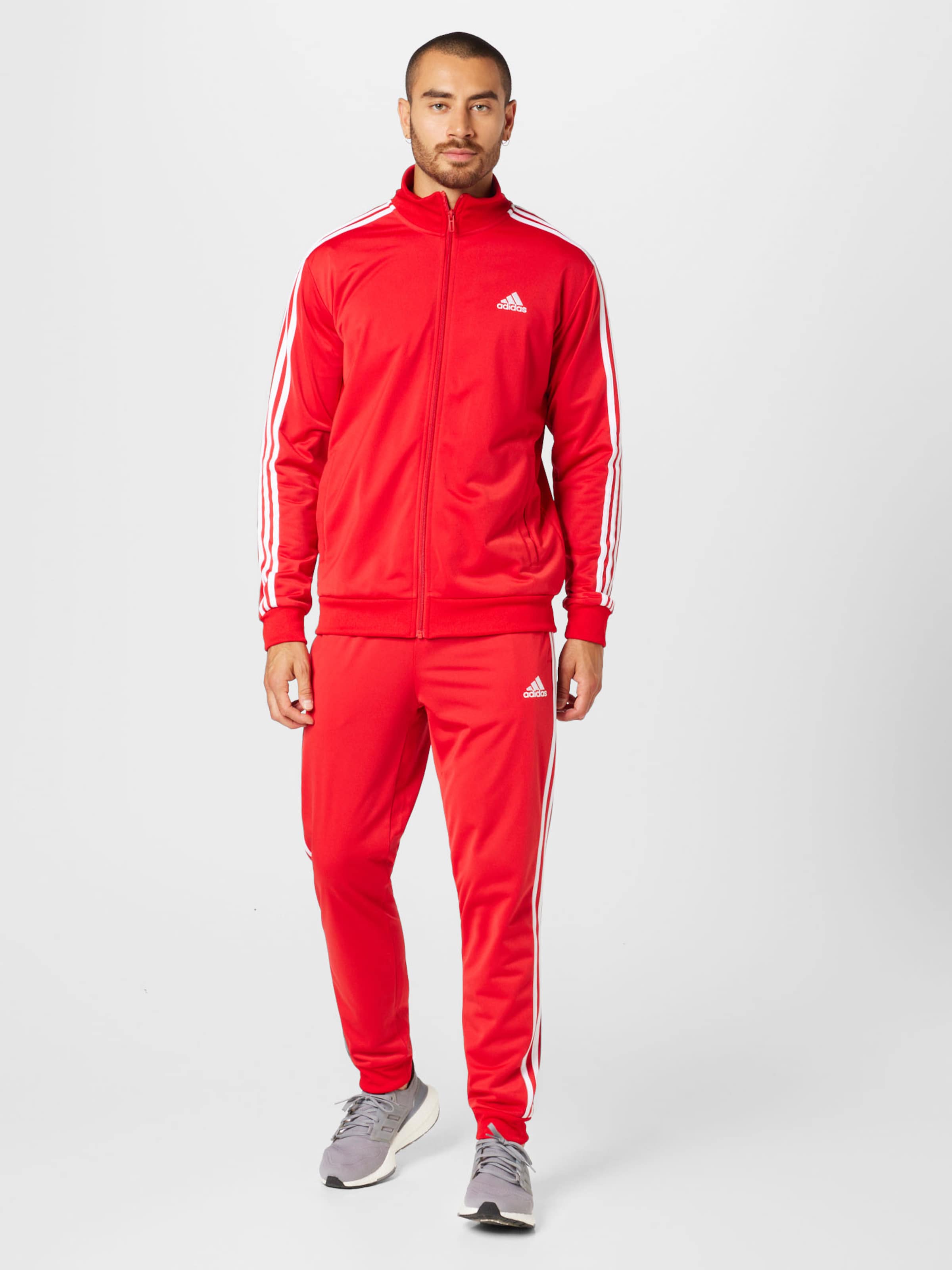 Bright 2024 red tracksuit
