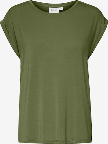 SAINT TROPEZ Shirt in Green: front