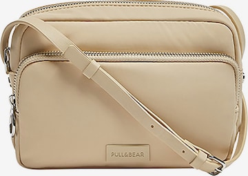 Pull&Bear Umhängetasche in Beige: predná strana