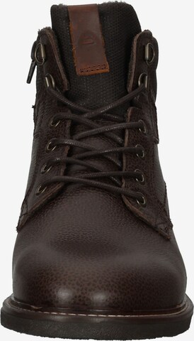 BULLBOXER Lace-Up Boots in Brown