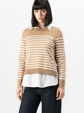 TOMMY HILFIGER Sweater in Beige