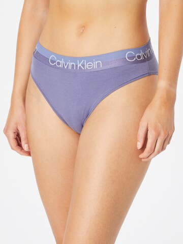 Slip de la Calvin Klein Underwear pe mov: față