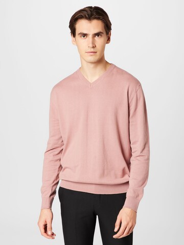 BURTON MENSWEAR LONDON Trui in Roze: voorkant