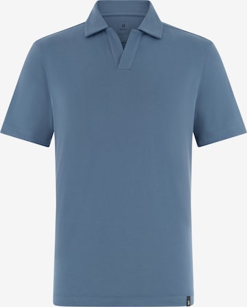 Boggi Milano Poloshirt in Blau: Vorderseite
