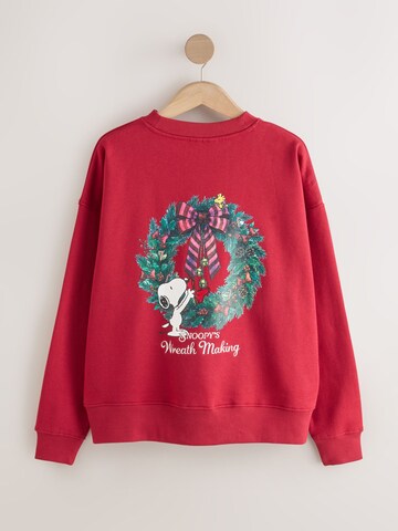 Next - Sudadera 'Snoopy' en rojo