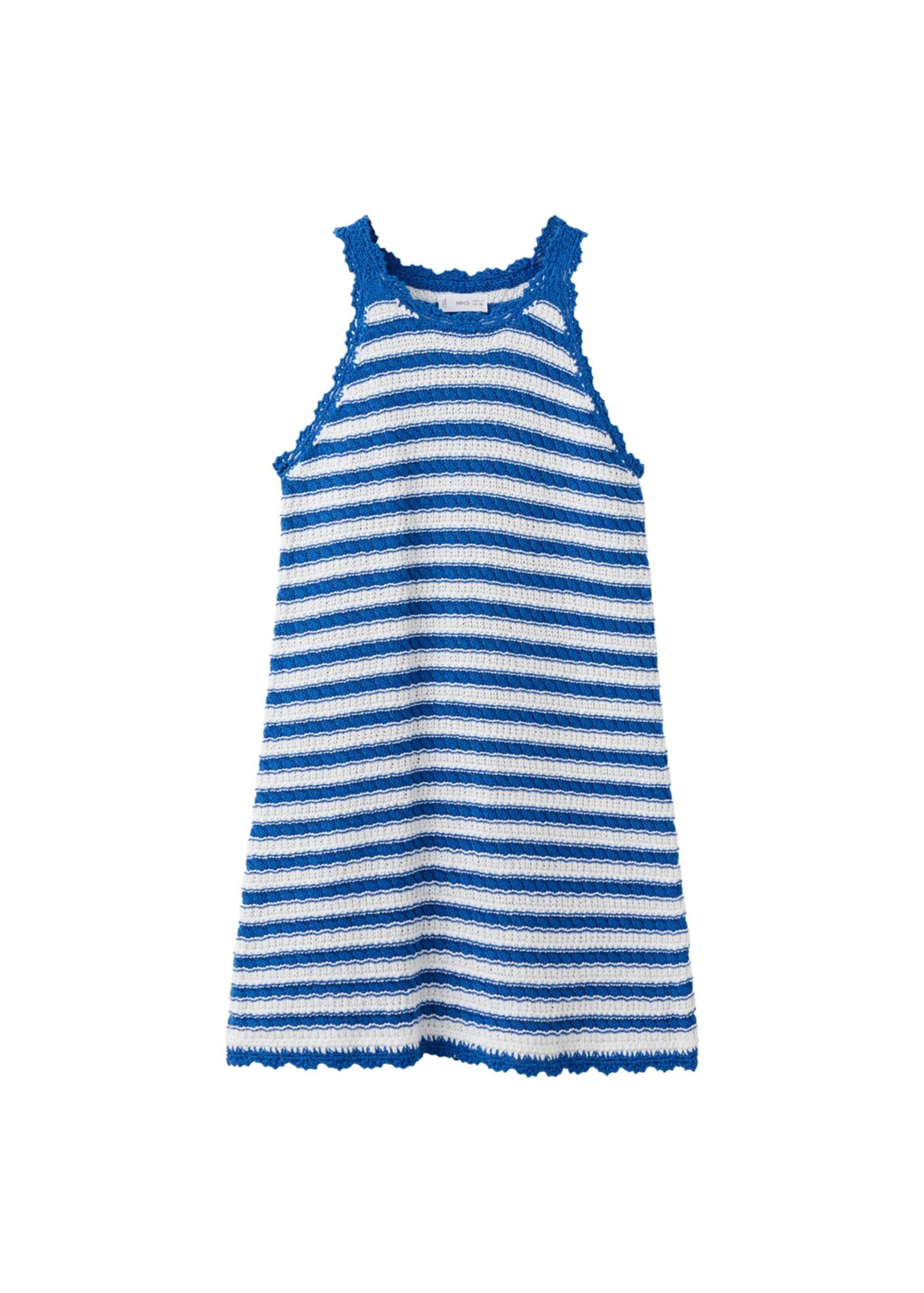 MANGO KIDS Dress 'Margot' in Blue: front