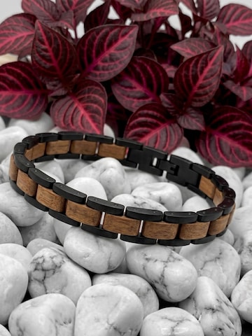 Holzwerk - Pulsera 'DAMMSEE' en marrón