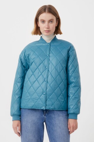 Finn Flare Tussenjas 'Classic' in Blauw: voorkant