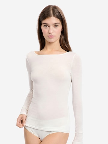 ETAM Schlafshirt in Weiß: Vorderseite