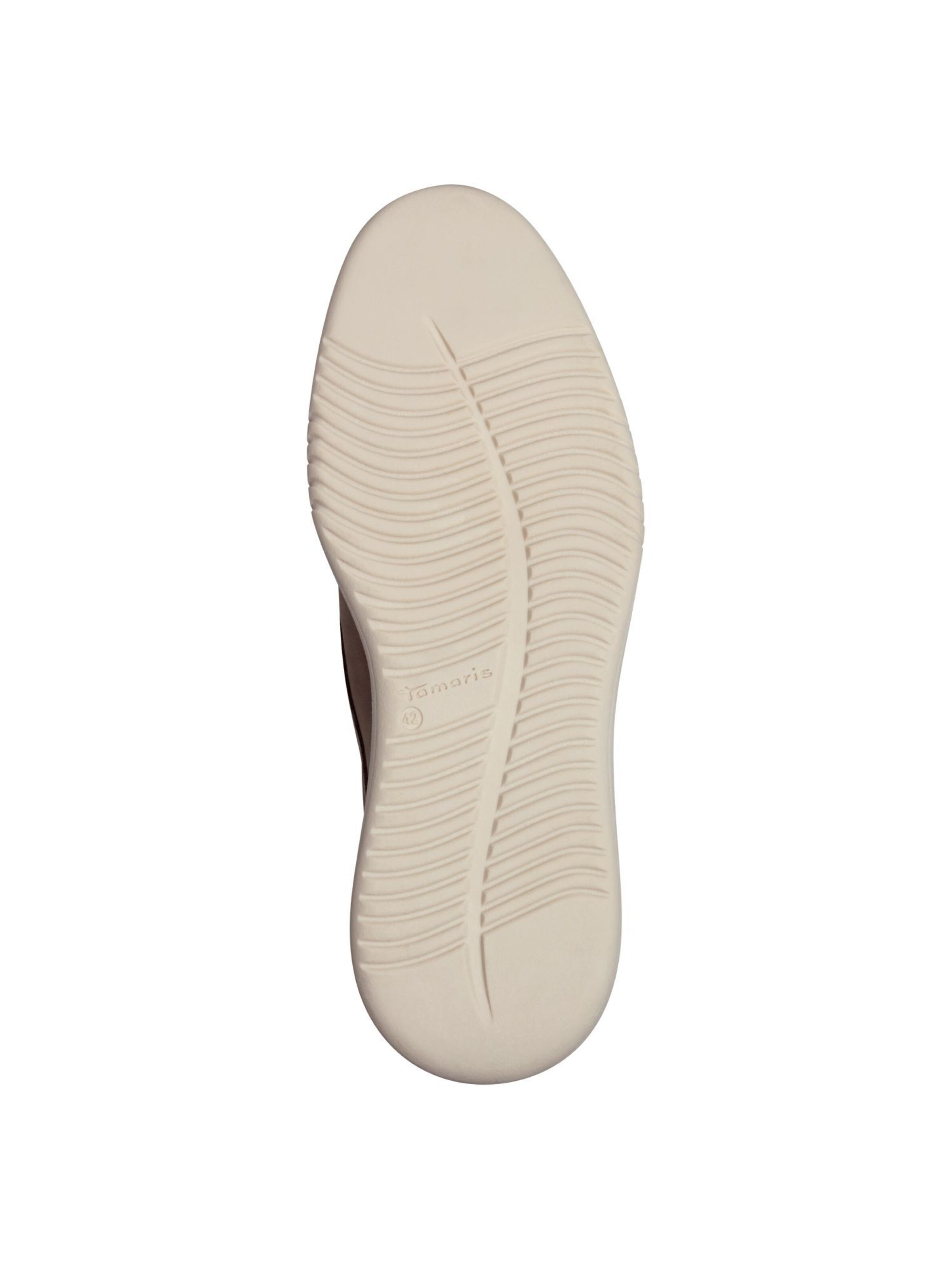 Chaussure à lacets Tamaris en beige