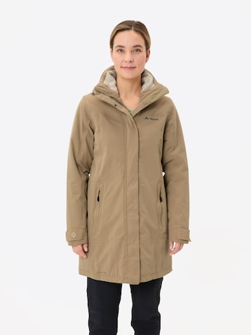 VAUDE Outdoor jacket 'Skomer' in Beige: front