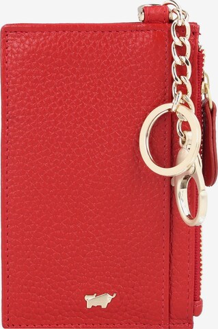 Braun Büffel Key Ring 'Asti' in Red: front