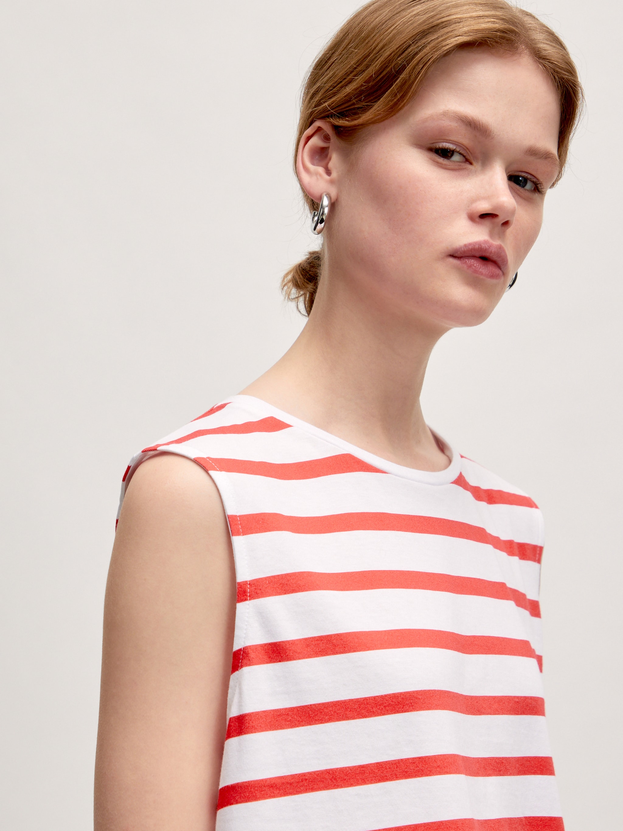 EDITED Producten Shirt 'Hanami' Rood