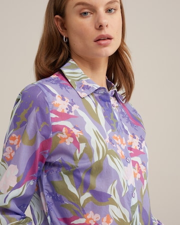WE Fashion Blouse in Lila