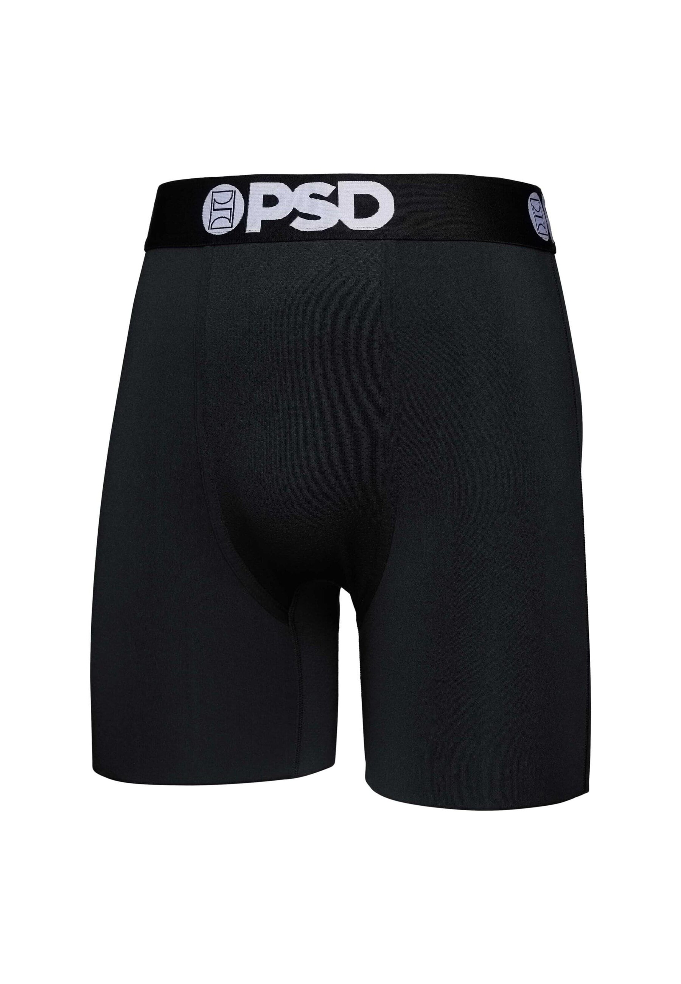 PSD Boxerky 'SOLIDS' – černá