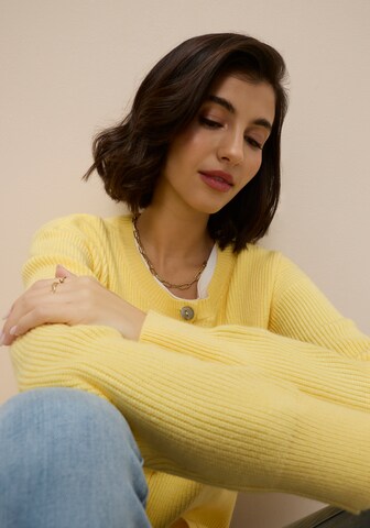 Tamaris Knit Cardigan in Yellow