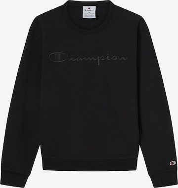 Sweat-shirt Champion Authentic Athletic Apparel en noir : devant