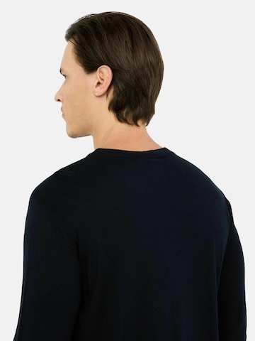 Liu Jo Tröja 'LIU JO UOMO MAGLIA GIROCOTSETA Maglieria' i blå