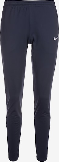 NIKE Workout Pants in Dark blue / White, Item view