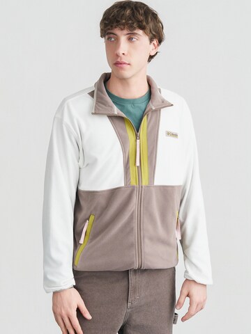 COLUMBIA Toiminnallinen fleecetakki 'Backbowl™ II' värissä ruskea: etupuoli